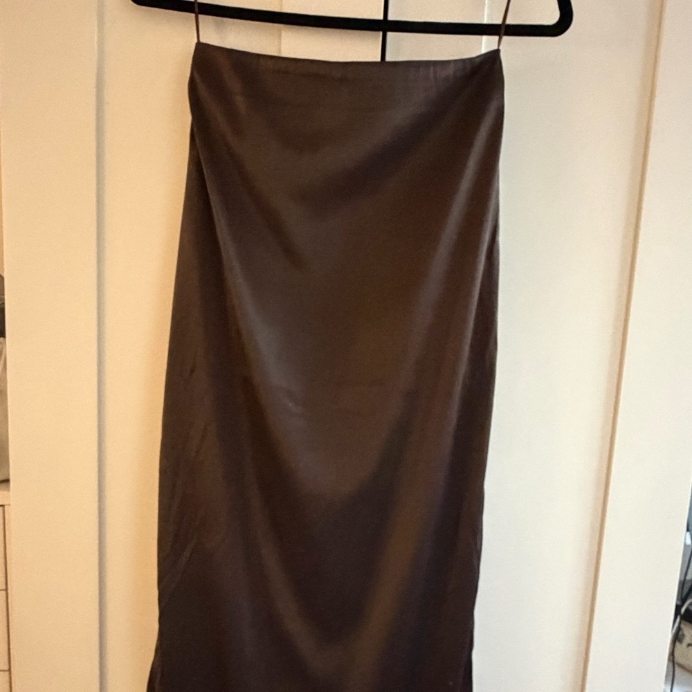 Revolve Elenor Maxi Skirt XS Brown - Picture 9 of 9
